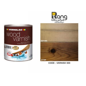 رنگ ترمووود پایه روغن ورنیلاک VERNILAC یونان ، کد Varnish 600 وارنیش بی‌رنگ ، 750ml میلی