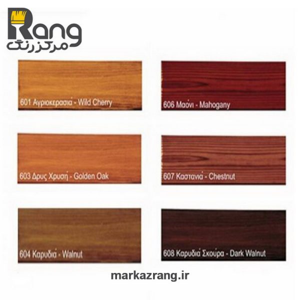 رنگ چوب و ترمووود پایه روغن ورنیلاک VERNILAC قوطی 750ml - Image 2