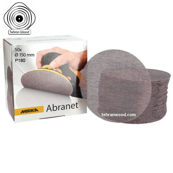 سنباده توری دیسکی P180 میرکا مدل آبرانت ABRANET - Image 2