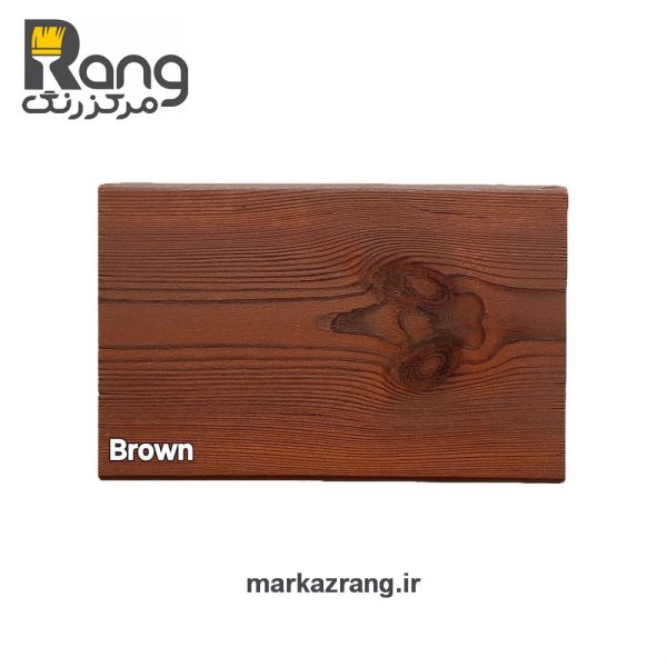 رنگ ترمووود پایه روغن گیاهی هامرز - قوطی 1 لیتری - Image 4