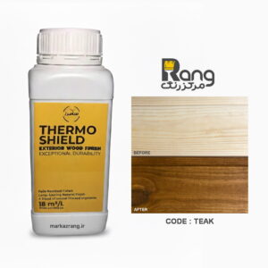 رنگ چوب گیاهی ترموشیلد هامرز ، سپر محافظ چوب ، کد تیک ، 1LT لیتری