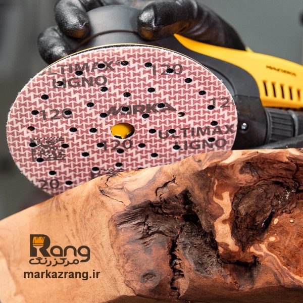 سنباده دیسکی تیزشونده چوب میرکا P240 ، مدل التیمکس لیگنو MIRKA Ultimax Ligno - Image 4