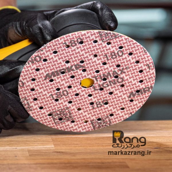 سنباده دیسکی تیزشونده چوب میرکا P240 ، مدل التیمکس لیگنو MIRKA Ultimax Ligno - Image 5