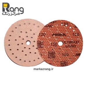سنباده دیسکی تیزشونده چوب میرکا P120، مدل التیمکس لیگنو MIRKA Ultimax Ligno
