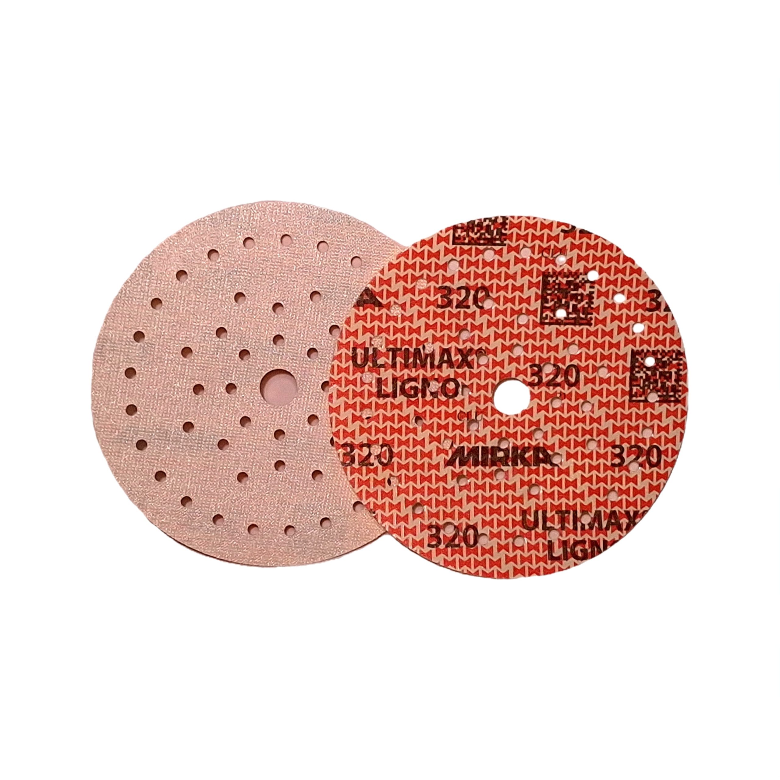 سنباده دیسکی تیزشونده چوب میرکا P320 ، مدل التیمکس لیگنو MIRKA Ultimax Ligno