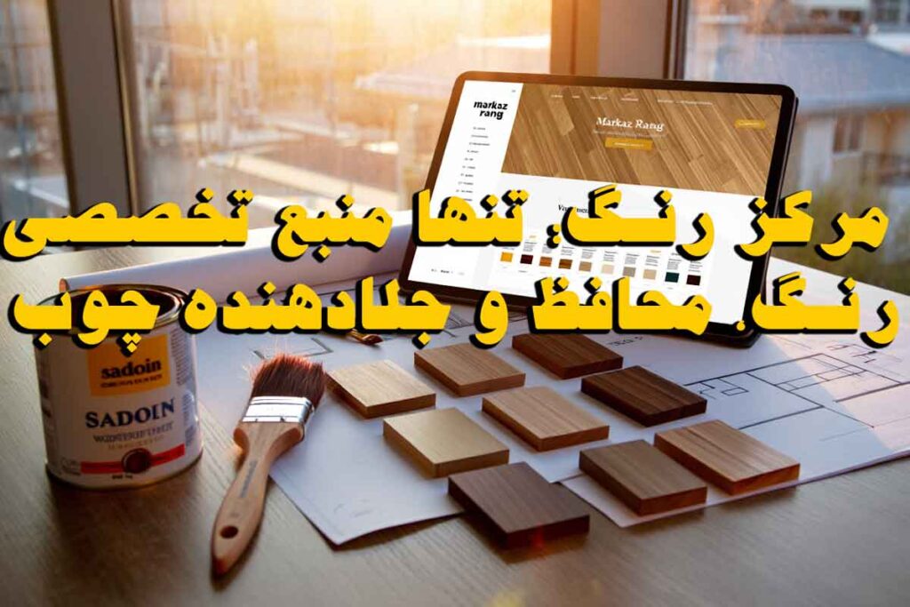 مرکز رنگ: تخصصی‌ترین تأمین‌کننده محصولات رنگ و محافظ چوب  