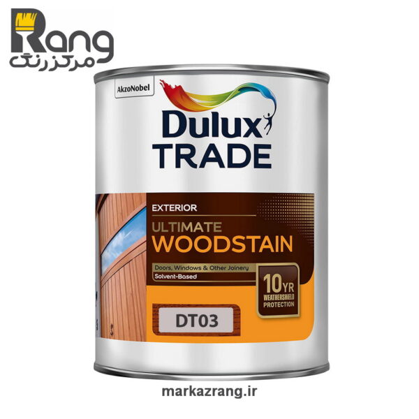 رنگ چوب و ترمووود دولوکس ترید مدل وارنیش Varnish حجم 1 لیتر