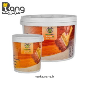 رنگ چوب گرین گیتی گره نما فندقی 3 کیلویی