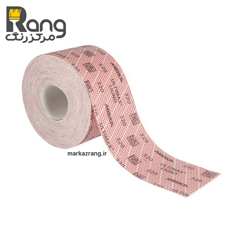 سنباده رولی 11.5 سانتی تیزشونده P120 میرکا، مدل التیمکس لیگنو MIRKA Ultimax Ligno