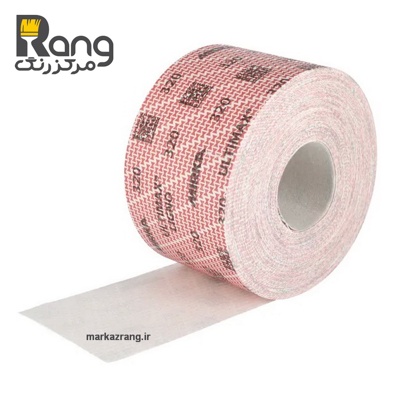 سنباده رولی 11.5 سانتی تیزشونده P120 میرکا، مدل التیمکس لیگنو MIRKA Ultimax Ligno - Image 3