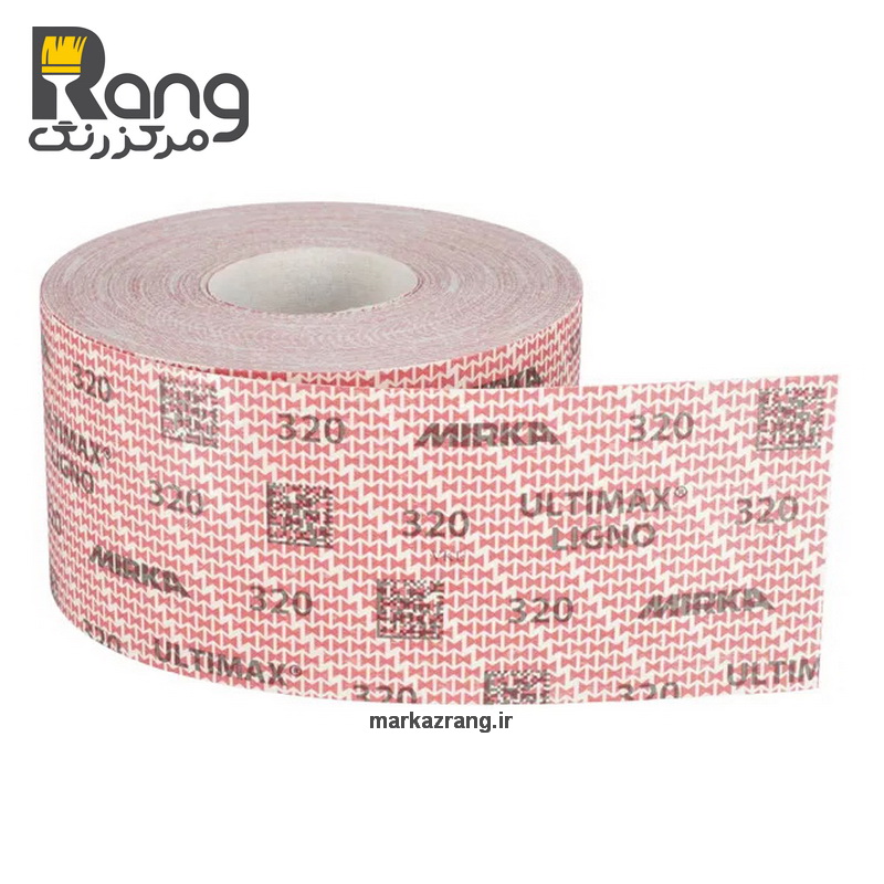 سنباده رولی 11.5 سانتی تیزشونده P120 میرکا، مدل التیمکس لیگنو MIRKA Ultimax Ligno - Image 4