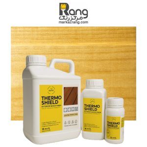 رنگ چوب گیاهی ترموشیلد هامرز ، سپر محافظ چوب ، کد Thermo ترمو ، 1LT لیتری