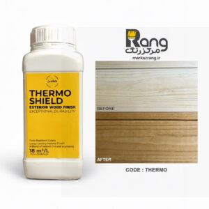 رنگ چوب گیاهی ترموشیلد هامرز ، سپر محافظ چوب ، کد ترمو ، 1LT لیتری