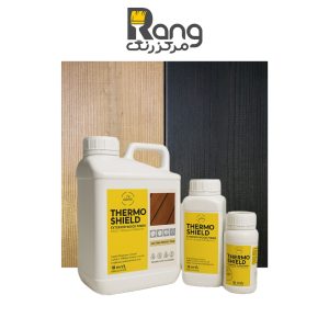رنگ ترمووود گیاهی ترموشیلد هامرز ، سپر محافظ ترمووود ، کد Black مشکی ، 5LT لیتری