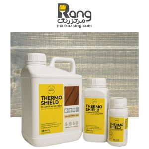 رنگ چوب گیاهی پریمیوم هامرز ، محافظت کامل با یک دست اجرا ، کد Grey طوسی ، 5LT لیتری