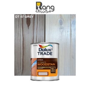 رنگ چوب و ترموود دولوکس، کد DT07، رنگ طوسی GREY، حجم 1LT لیتری