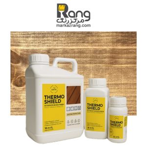 رنگ چوب گیاهی ترموشیلد هامرز، سپر محافظ چوب، کد: ROSEWOOD رزوود، 5LT لیتری